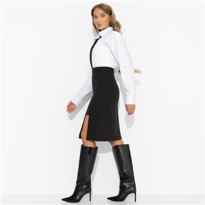 Юбка с имитацией многослойности, Будем ближе (элегант)