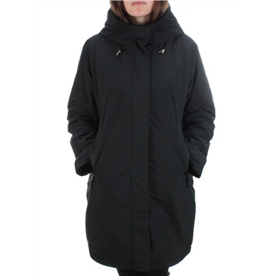 22223 BLACK Куртка демисезонная женская (120 гр. синтепон)