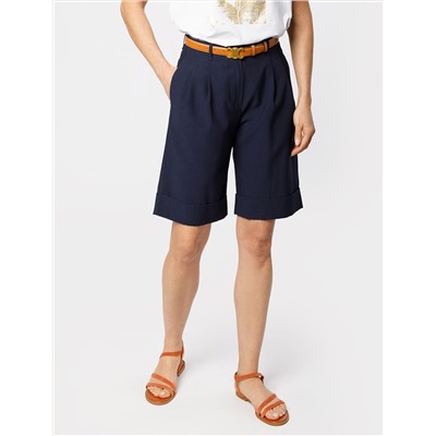 Шорты-бермуды из плотного лиоцелла