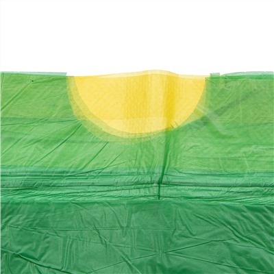 Пакеты для мусора с завязками 35 л x 15 шт., зеленые, Home Palisad