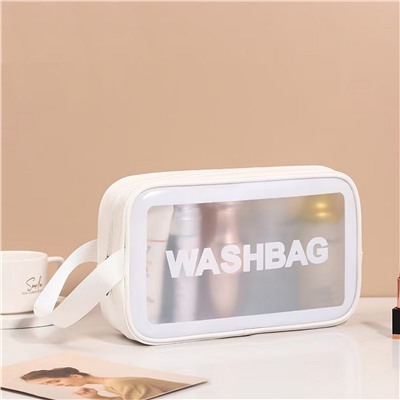Kristaller Косметичка Washbag rectangular, белый