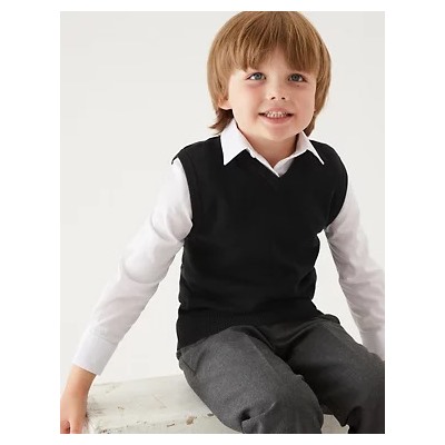 Unisex Cotton Rich School Tank Top (3-16 Yrs)