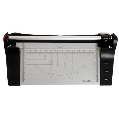 Резак роликовый A4 10 л 320 мм, прямой тип резки, МЕТАЛЛ, BRAUBERG EXTRA 532325