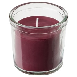 STÖRTSKÖN, Duftkerze im Glas, Beeren/rot,, 20 Std.