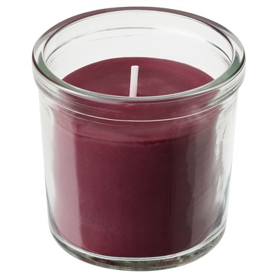 STÖRTSKÖN, Duftkerze im Glas, Beeren/rot,, 20 Std.