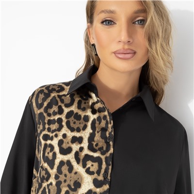 Рубашка из атласа и шёлка, Лабиринт обещаний (леопард)