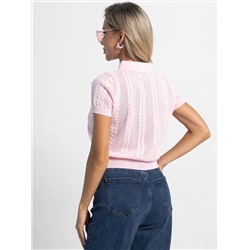 Поло Важный момент (розовое) Б15376-7М