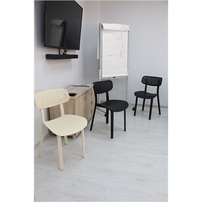 Стул SHT-S85 пластиковый
                        оранжевый / бежевый