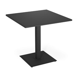 Стол SHT-TU5-BS1/TT55 80/80 МДФ/АБС-пластик
                        чёрный муар / чёрный