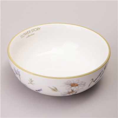 САЛАТНИК AGNESS "FLOWER STORY" 16,5*6 СМ 800 МЛ (КОР=24ШТ.)