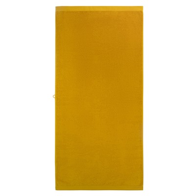 Полотенце банное цвета охры из коллекции Essential, 70х140 см