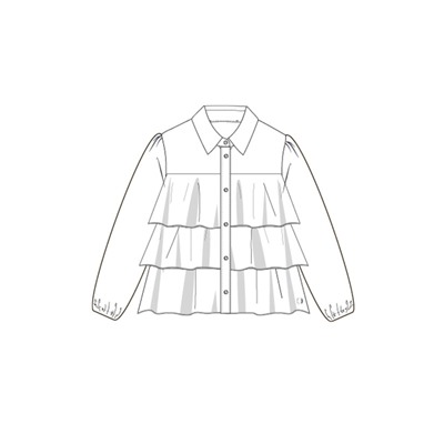 Блузка для девочки