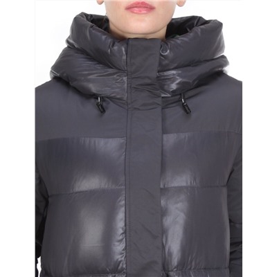 8986 DARK GRAY Пальто зимнее женское CORUSKY (200 гр. холлофайбера)