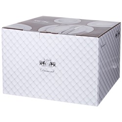 СЕРВИЗ СТОЛОВЫЙ LEFARD  "ДИАМАНД ГОЛД" НА 6 ПЕР. 23 ПР. (КОР=2НАБ.)