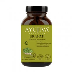Брахми (60 кап), Brahmi, произв. Ayujiva Ayurveda