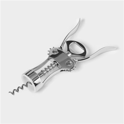 Штопор для вина Magistro Volt, h=18.5 см, серебристый