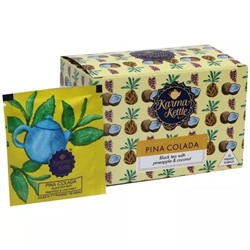 Черный чай с Ананасом и Кокосом (20 пак, 2 г), Pina Colada, произв. Karma Kettle