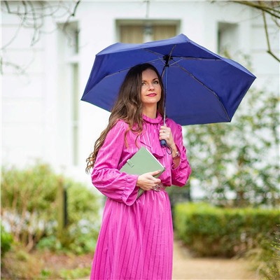 L710-033 Navy (Синий) Зонт женский автомат Fulton