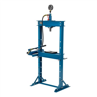 Пресс гидравлический с манометром, 12 т (комплект из 2 частей) Stels