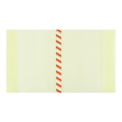 Набор обложек ПЭ 5 штук, 240×430 мм, 200 мкм, для прописей и рабочих тетрадей, универсальная, с закладкой, МИКС