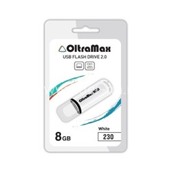USB Flash 4GB Oltramax (230) белый