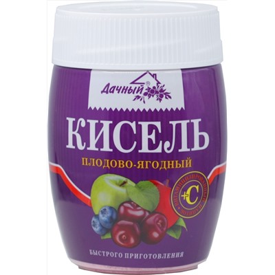 Вокруг света. Дачный кисель. Плодово-ягодный 300 гр. пласт.банка
