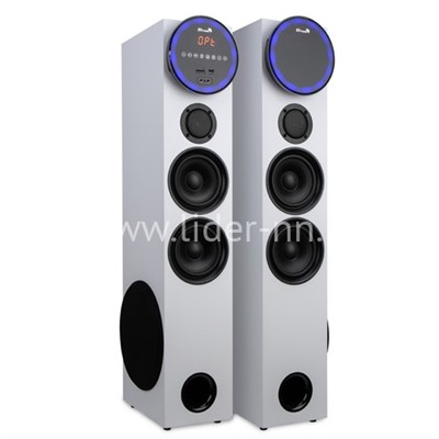 Колонка 10" (30-35 HOME SOUND) динамик 8шт/2х10"; 4х6.5"; 2х3" комплект 2 колонки ELTRONIC (белая)