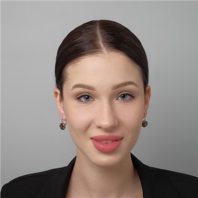 Серьги со стразами «Конфетти» вспышка, миксы