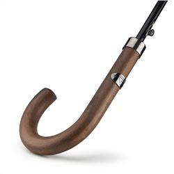 G894-01 Black (Черный) Зонт мужской трость Fulton