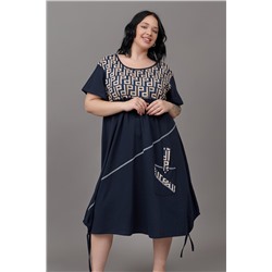 Платье ГИГАНТ домашнее больших размеров П-02 орнамент