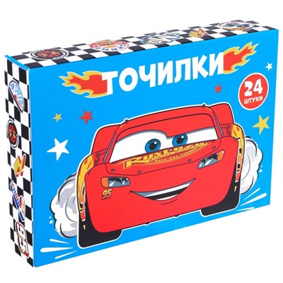 Точилка пластиковая, «Тачки»