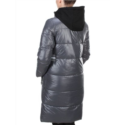 2193 DARK GREY Куртка зимняя женская AIKESDFRS (200 гр. холлофайбера)