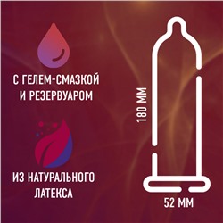 Презервативы Contex Romantic Love ароматизированные 3 шт. в упаковке