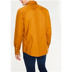 Long Sleeve Slim Fit Oxford Shirt