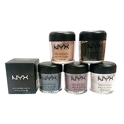 Тени для век Glitter Brilliants NYX (рассыпчатые) № 1 8 g