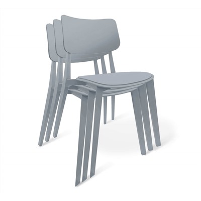 Стул SHT-S110-P
                        серый / серый
