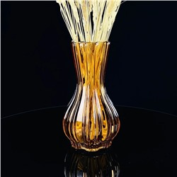200-080 Декоративная ваза для цветов 20,5см в под.уп.(х12)Стекло
