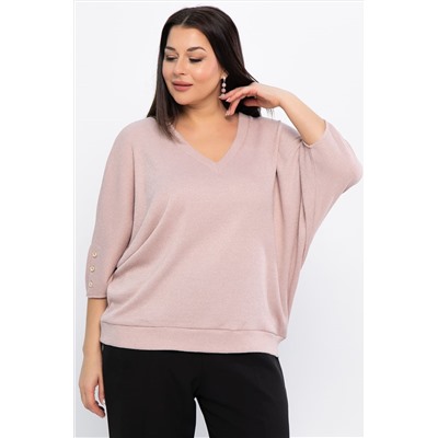 Блуза Вэнсдей (пудровая) Б14822-4М
