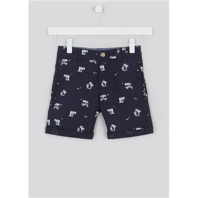 Boys Palm Print Shorts (4-13yrs)