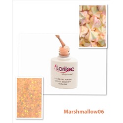 Гель лак Lorilac серия Marshmallow № 06 10 ml
