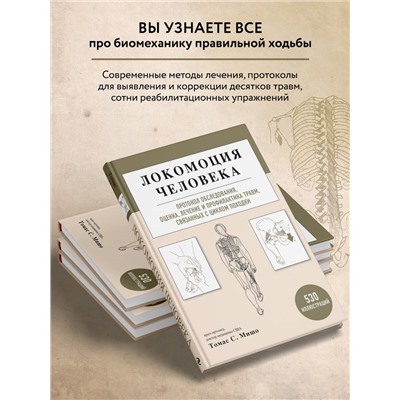 Томас С. Мишо. Локомоция человека. Протокол обследования, оценка, лечение и профилактика травм, связанных с циклом походки