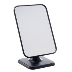 Dewal Зеркало «Настольное» MR-416 прямоугольное, пластик, чёрное, одностороннее, 15,3 х 20 см