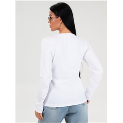 Лонгслив "Шик" женский белый