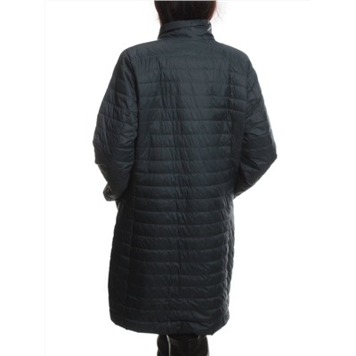 K-532 DK. TURQUOISE Куртка демисезонная стеганая женская (70 гр. холлофайбер)