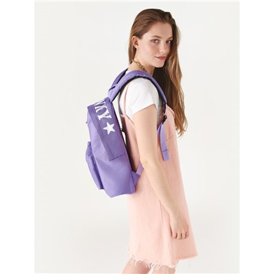 Рюкзак «Yankee» фиолетовый с лентой