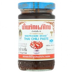 Паста Нам Прик Пао  Maepranom для приготовления блюд тайской кухни 114 грамм