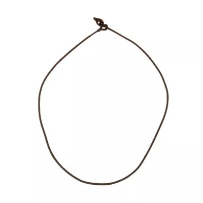 Черный шнурок для подвесок Дхьяналинга, Dhyanalinga Black Pendant Rope, произв. Isha Life