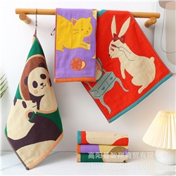 Cotton gauze towel, children's scarf for kindergarten, wholesale