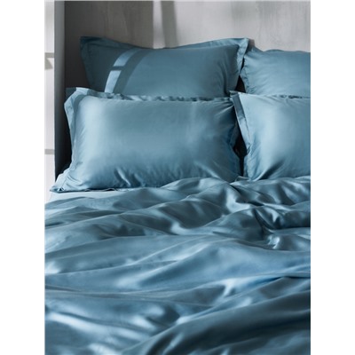 Пододеяльник SL Home Tencel 180*220 см , цв. серо-голубой