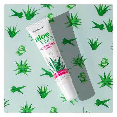 Kraueterhaus Sanct Bernhardt Aloe Vera Lip Care Cream SPF 6 Крем для ухода за губами с алоэ вера SPF 6, 15мл